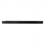 Regla de madera de colores plegable resistente a golpes 2M color negro cuarta vista