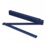 Regla de madera de colores plegable resistente a golpes 2M color azul oscuro sexta vista