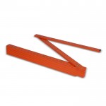 Regla de madera de colores plegable resistente a golpes 2M color naranja quinta vista