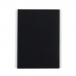 Bloc de notas de tapa flexible en varios colores con 150 hojas color negro segunda vista