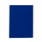Bloc de notas de tapa flexible en varios colores con 150 hojas color azul segunda vista