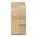 Reloj decorativo de sobremesa hecho de bambú natural personalizable color natural tercera vista