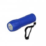 Linternas de plástico reciclado en varios colores de luz COB color azul
