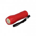 Linternas de plástico reciclado en varios colores de luz COB color rojo