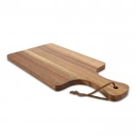 Tabla de servir de madera de acacia ideal para aperitivos color madera segunda vista