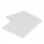 Toalla deportiva de RPET especial para sublimación 30x80 cm color blanco tercera vista