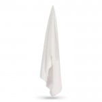 Toalla deportiva de RPET especial para sublimación 30x80 cm color blanco cuarta vista