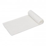 Toalla de algodón y terciopelo de poliéster para sublimar 70x140 cm color blanco