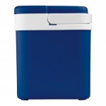 Nevera rígida de plástico en distintos colores y asa de transporte 10L color azul quinta vista