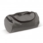Bolsa de aseo con varios compartimientos en el interior color gris oscuro