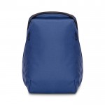Mochila para portátil de RPET con bolsillos laterales 15'' color azul segunda vista