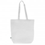 Bolsa Fairtrade en colores neutrales con capacidad de 12kg 270 g/m2 color blanco segunda vista