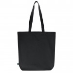 Bolsa Fairtrade en colores neutrales con capacidad de 12kg 270 g/m2 color negro segunda vista