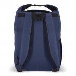 Mochila enrollable de RPET con asa superior de hebilla 20L color azul oscuro quinta vista