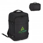 Mochila de RPET  ideal para viajes con amplios compartimientos