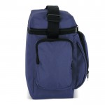 Bolsa nevera con múltiples y espaciosos compartimientos color azul oscuro cuarta vista