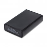 Powerbank de carga rápida con dos distintos puertos 10.000 mAh color negro tercera vista