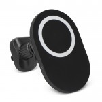 Cargador inalámbrico magnético MegSafe hecho para el coche 15W color negro