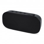 Altavoz personalizable resistente al agua y 5 horas de reproducción color negro