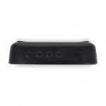 Altavoz personalizable resistente al agua y 5 horas de reproducción color negro cuarta vista