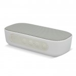 Altavoz personalizable resistente al agua y 5 horas de reproducción color gris tercera vista
