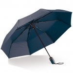 Paraguas plegable automático con mango ergonómico Ø96 color azul oscuro