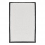 Felpudo con base antideslizante totalmente personalizable 50x75 cm color negro segunda vista