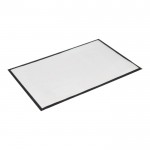 Felpudo con base antideslizante totalmente personalizable 60x90 cm color negro