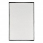 Felpudo con base antideslizante totalmente personalizable 60x90 cm color negro segunda vista