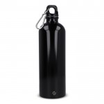 Botella de acero inoxidable reciclado de colores metalizados 750ml color blanco