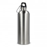 Botella de acero inoxidable reciclado de colores metalizados 750ml color blanco