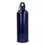 Botella de acero inoxidable reciclado de colores metalizados 750ml color blanco