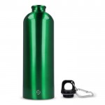 Botella de acero inoxidable reciclado de colores metalizados 750ml color blanco quinta vista