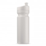 Bidón de plástico libre de BPA y 100% antigoteo 750ml color blanco
