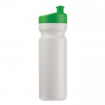 Bidón de plástico libre de BPA y 100% antigoteo 750ml color verde