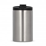 Vaso take away antifugas de acero inoxidable a colores de 200ml color plateado cuarta vista