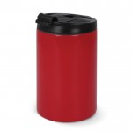 Vaso take away antifugas de acero inoxidable a colores de 200ml color rojo