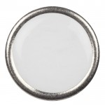 Pin redondo conmemorativo de metal para personalizar Ø20mm color plateado brillante segunda vista