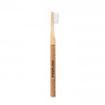 Cepillo de dientes de corcho y bambú vista principal