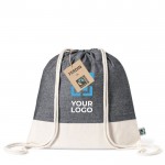 Mochila de cuerdas de algodón 140 g/m2 vista principal