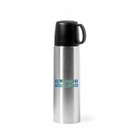 Termo de acero inoxidable 500ml y tapa con función de taza 130ml vista principal