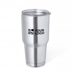 Vaso de acero inoxidable de doble pared con dosificador 800ml vista principal