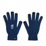 Guantes táctiles para adultos de suave poliéster RPET talla única vista principal