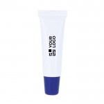 Bálsamo labial en formato crema en tubo blanco con tapón a color SPF15 vista principal