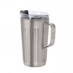 Vaso térmico de acero inoxidable reciclado con asa lateral 350ml vista principal