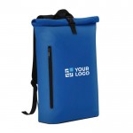 Mochila roll-top para portátil hecha de PU de suave tacto 15'' vista principal