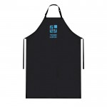 Delantal de material impermeable con cintas a juego 320 g/m2 vista principal