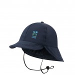 Sombrero estilo pescador con gran solapa trasera para proteger del sol vista principal
