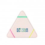 Marcador personalizable de caña de trigo de 3 colores diferentes vista principal