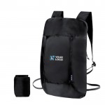 Mochila completamente plegable de RPET en varios colores vista principal
